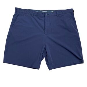 Fish Hippie Mens Drift Shorts Blue 44x8 Flat Front Twill Preppy Beach Casual